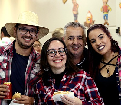 Festas e Benefícios de trabalhar da Lourenço Alimentos